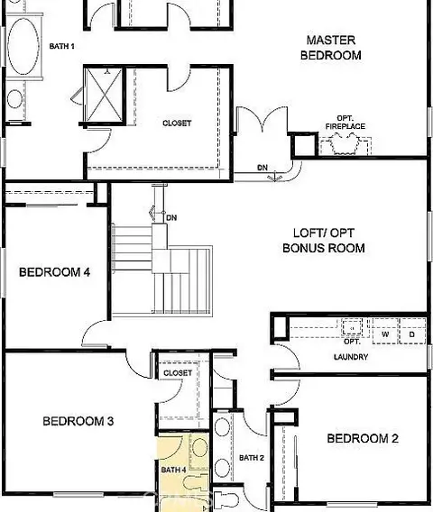 Floorplan - 4727 W Vahan Ct, Lancaster, CA 93536 photo 2 of 2