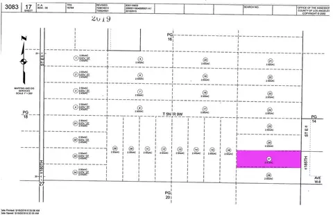 0 185th St E Avenue W8, Llano, CA 93544
