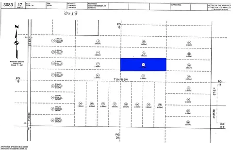 0 183rd St E Avenue W5, Llano, CA 93544