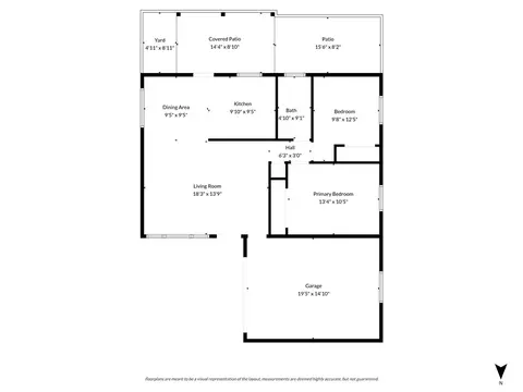 Floorplan - 7100 Cholla Ave, Yucca Valley, CA 92284 photo 1 of 1