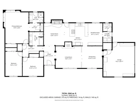 Floorplan - 902 Searchlight Ranch Rd, Acton, CA 93510 photo 1 of 1