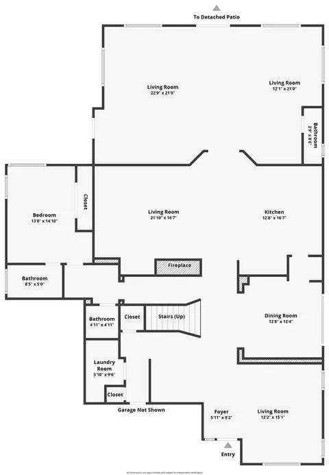 Floorplan - 3625 Paddock, Lancaster, CA 93536 photo 1 of 2