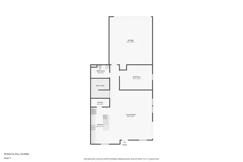 Floorplan - 95 Main St, Piru, CA 93040 photo 2 of 3