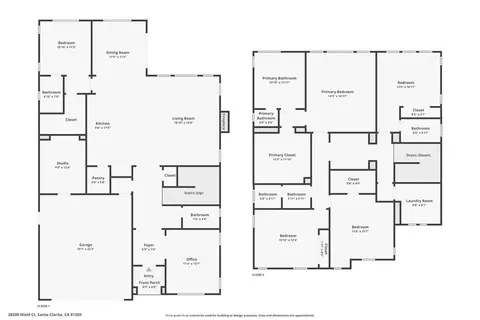 Floorplan - 28200 Nield Ct, Saugus, CA 91350 photo 3 of 3