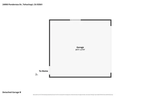 Floorplan - 24900 Ponderosa, Tehachapi, CA 93561 photo 3 of 4