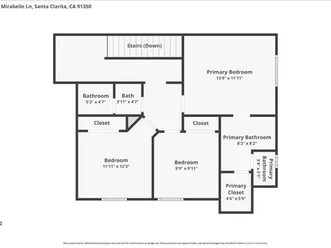 Floorplan - 28355 Mirabelle Ln, Saugus, CA 91350 photo 2 of 2