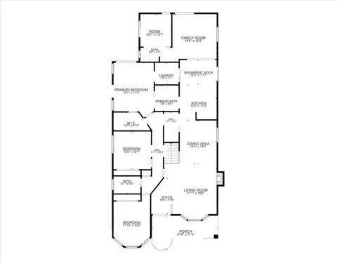 Floorplan - 23549 Cherry, Newhall, CA 91321 photo 1 of 4