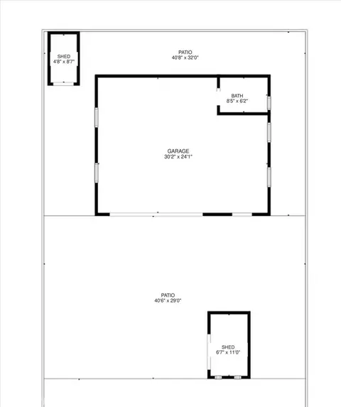 Floorplan - 23549 Cherry, Newhall, CA 91321 photo 3 of 4