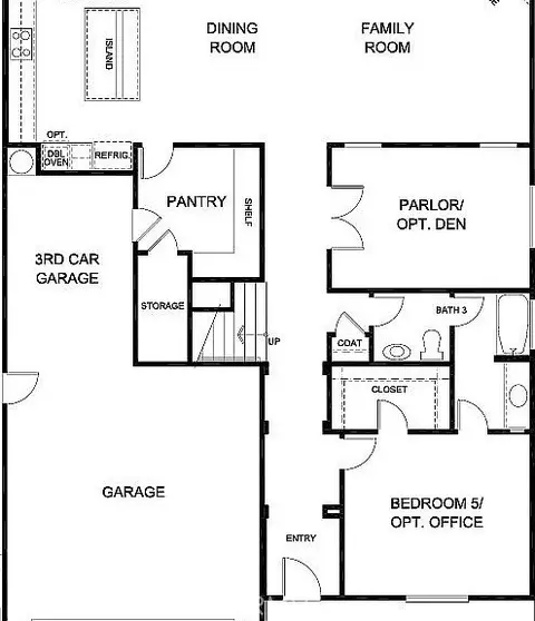 Floorplan - 4727 W Vahan Ct, Lancaster, CA 93536 photo 1 of 2
