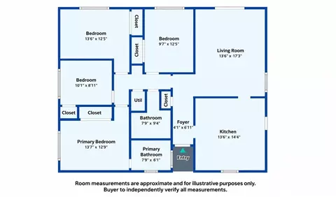 Floorplan - 221 Vegas Dr, Oxnard, CA 93030 photo 1 of 1