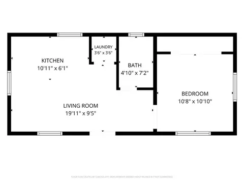 Floorplan - 7455 Blewett Ave, Van Nuys, CA 91406 photo 2 of 2