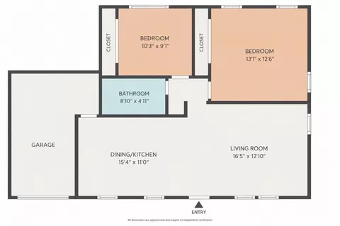 Floorplan - 7663 Airlie Dr, Tujunga, CA 91042 photo 1 of 1