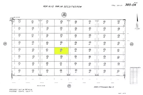 0 Near Derick Canyon Rd, Lake Elsinore, CA 92530