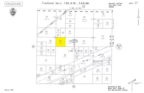 0 Near Power Line Rd, Barstow, CA 92311