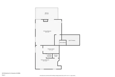 Floorplan - 43110 Palamino Cir, Temecula, CA 92590 photo 1 of 1