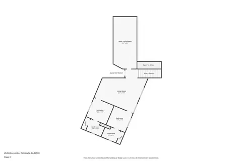 Floorplan - 45455 Lorenz Ln, Temecula, CA 92590 photo 2 of 4