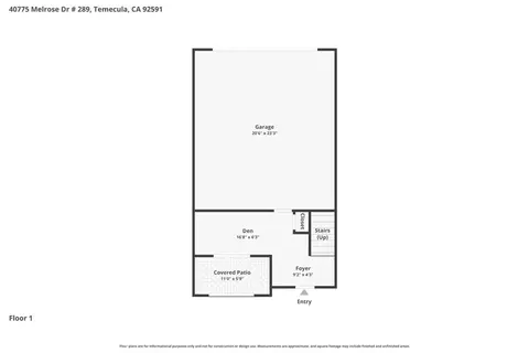 Floorplan - 40775 Melrose Dr, Temecula, CA 92591 photo 2 of 4