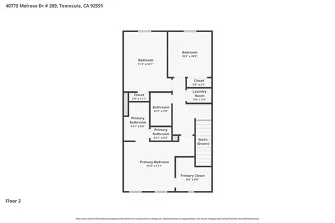 Floorplan - 40775 Melrose Dr, Temecula, CA 92591 photo 4 of 4