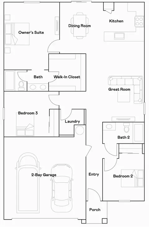 Floorplan - 7550 Vassar Ave, Hesperia, CA 92345 photo 1 of 1