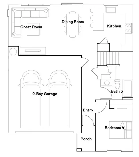 Floorplan - 17883 Mckenzie Ct, Hesperia, CA 92345 photo 1 of 2