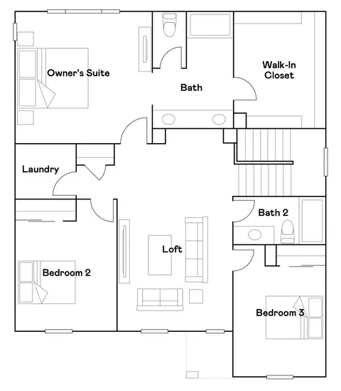 Floorplan - 17883 Mckenzie Ct, Hesperia, CA 92345 photo 2 of 2