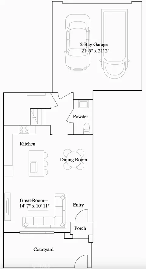 Floorplan - 2843 E Amberley Privado, Ontario, CA 91762 photo 1 of 2
