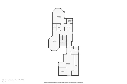 Floorplan - 1094 Hillcrest View Ln, Fallbrook, CA 92028 photo 2 of 2