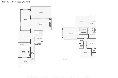 Floorplan - 46236 Teton, Temecula, CA 92592 photo 3 of 3
