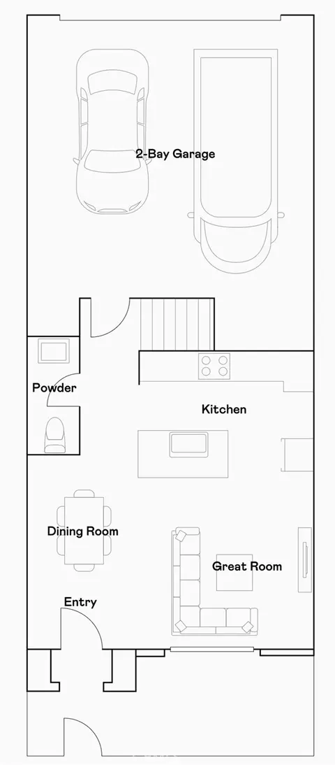 Floorplan - 2882 E Bottas Priveado, Ontario, CA 91762 photo 1 of 2