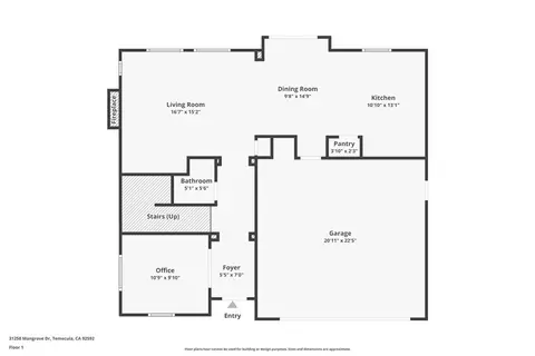 Floorplan - 31258 Mangrove Dr, Temecula, CA 92592 photo 1 of 3