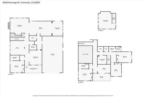 Floorplan - 46324 Durango Dr, Temecula, CA 92592 photo 1 of 4