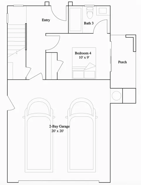 Floorplan - 2650 E Hyde Paseo, Ontario, CA 91762 photo 1 of 3