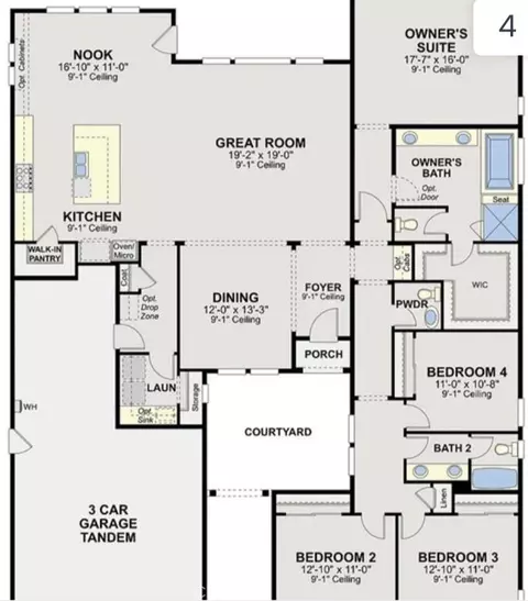 Floorplan - 29656 Olympic Dr, Menifee, CA 92585 photo 1 of 1