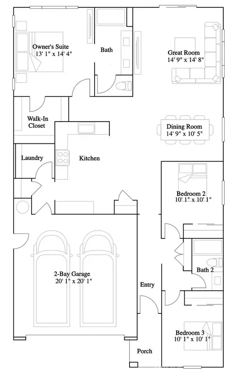 Floorplan - 27678 Percussion Rd, Menifee, CA 92586 photo 1 of 1