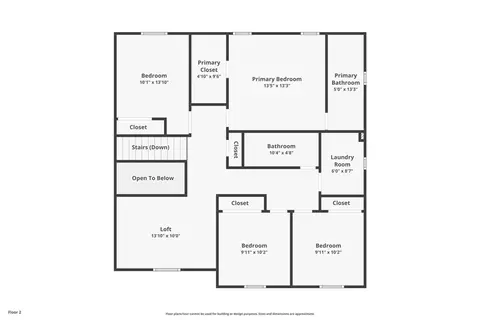 Floorplan - 702 Gloriosa Ave, Perris, CA 92571 photo 1 of 3