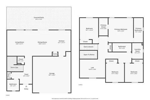 Floorplan - 702 Gloriosa Ave, Perris, CA 92571 photo 3 of 3
