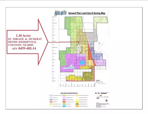 0 El Mirage Muskrat 136acres Rd, Adelanto, CA 92301