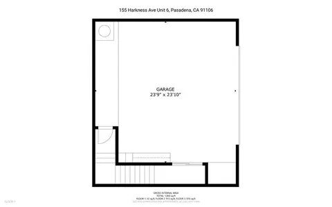 Floorplan - 155 Harkness Ave #6, Pasadena, CA 91106 photo 4 of 4