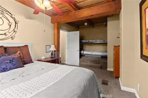 Bedroom - 5215 Lone Pine Canyon Dr, Wrightwood, CA 92397 photo 11 of 13
