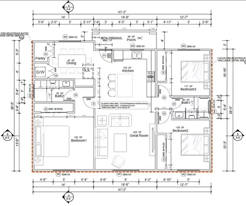 Floorplan - 3738 Blanche, Pasadena, CA 91107 photo 2 of 2