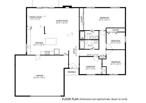 Floorplan - 1590 Sabina, Simi Valley, CA 93063 photo 1 of 1