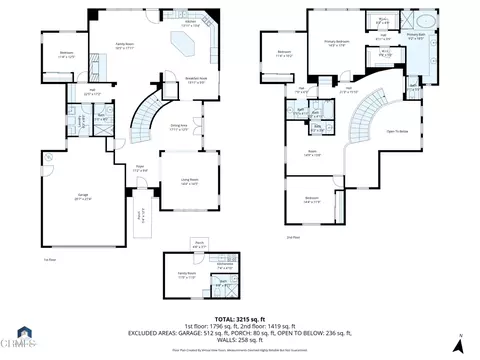 Floorplan - 3325 Eagle Bend Ln, Oxnard, CA 93036 photo 2 of 3