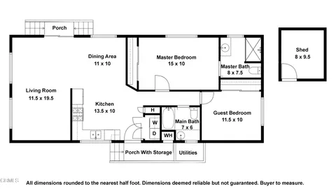 Floorplan - 349 Ash Ave #17, Carpinteria, CA 93013 photo 2 of 2