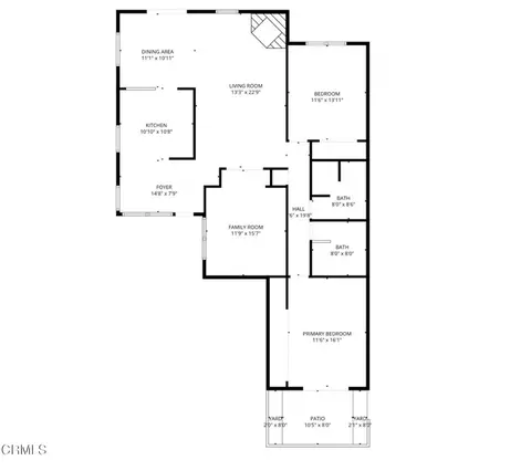 Floorplan - 2900 Windward Way, Oxnard, CA 93035 photo 2 of 2