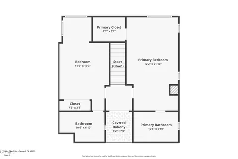 Floorplan - 3445 Ocean Dr, Oxnard, CA 93035 photo 1 of 4