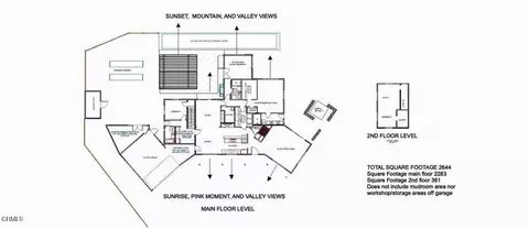 Floorplan - 1417 Foothill Rd, Ojai, CA 93023 photo 1 of 2