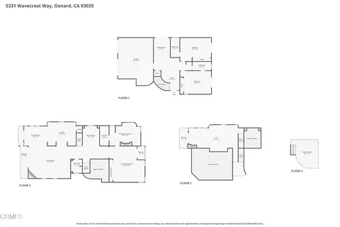 Floorplan - 5331 Wavecrest Way, Oxnard, CA 93035 photo 2 of 6
