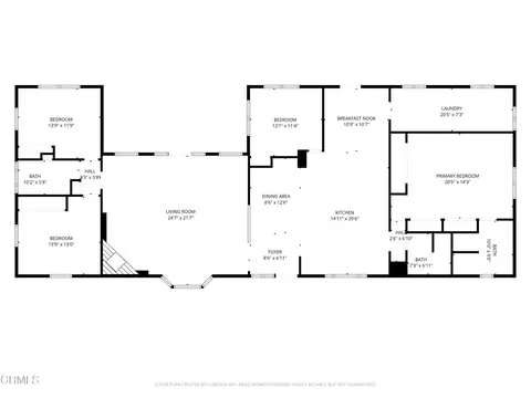 Floorplan - 560 Riverside Rd, Oak View, CA 93022 photo 1 of 1