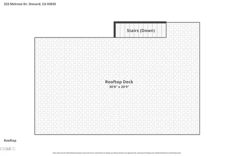 Floorplan - 333 Melrose Dr, Oxnard, CA 93035 photo 4 of 5