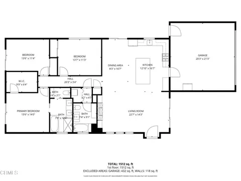 Floorplan - 5221 Wavecrest Way, Oxnard, CA 93035 photo 1 of 1